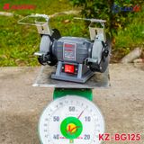  Máy mài 2 đá Kaizen KZ-BG125, kích thước Ø125x25xØ32mm 