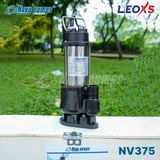  MÁY BƠM CHÌM NƯỚC THẢI INOX NAVY CÔNG SUẤT 0.5HP NV375 