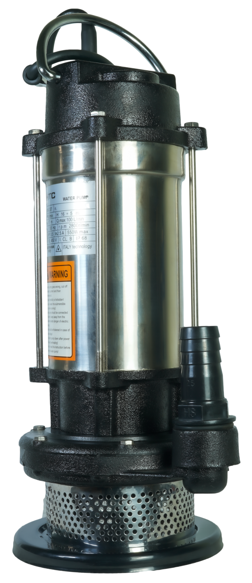  MÁY BƠM CHÌM INOX QDX1.5-16-0.37 CHUYÊN DÙNG NƯỚC SẠCH 