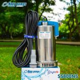  MÁY BƠM CHÌM INOX NAVY 800W SS800NS (CHUYÊN NƯỚC SẠCH) 