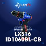  MÁY KHOAN PIN LEOxs 3 CHỨC NĂNG 10MM LXS-ID1060BL KHÔNG CHỔI THAN, 16V 