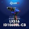  MÁY KHOAN PIN LEOxs 3 CHỨC NĂNG 10MM LXS-ID1060BL KHÔNG CHỔI THAN, 16V 