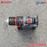  MÁY KHOAN PIN 3 CHỨC NĂNG 13MM KAIZEN KZ-ID1370PRO KHÔNG CHỔI THAN, CHÂN PIN PHỔ THÔNG 
