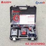  MÁY KHOAN PIN 3 CHỨC NĂNG 13MM KAIZEN KZ-ID1370PRO KHÔNG CHỔI THAN, CHÂN PIN PHỔ THÔNG 
