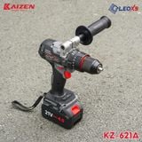  Máy khoan pin 3 chức năng 21V Kaizen 80Nm KZ-621A 