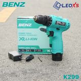  MÁY KHOAN PIN BENZ K299 2 CHỨC NĂNG CHUYÊN KHOAN ỐC VÍT LINH KIỆN, ĐIỆN TỬ, LẮP RÁP DỤNG CỤ 