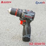  Máy khoan pin 16V đầu kẹp 13mm Kaizen KZ-ID16V70 3 chức năng nhỏ gọn đa năng 