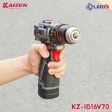  Máy khoan pin 16V đầu kẹp 13mm Kaizen KZ-ID16V70 3 chức năng nhỏ gọn đa năng 