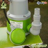  MÁY BƠM CHÌM NHỰA MINI NƯỚC SẠCH SU4006A CÓ TAY CẦM (CÔNG TẮC PHAO TỰ ĐỘNG) 