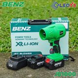  MÁY THỔI PHẢN LỰC BENZ DÙNG PIN 21V JB1000 CHUYÊN THỔI BỤI, LÀM KHÔ, LÀM MÁT 