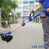  MÁY CẮT CỎ CHẠY PIN LEOxs LXS-GT300 CHUYÊN DỌN VỆ SINH SÂN VƯỜN - VỆ SINH VƯỜN CAO CẤP 