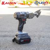  MÁY CẮT TÔN CẦM TAY TIỆN LỢI THẨM MỸ DÙNG PIN 21V KAIZEN MÃ KZ-CT100 