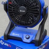  MÁY QUẠT CHẠY PIN LEOxs EF1038 DÙNG ĐƯỢC PIN/ĐIỆN AC/DC (THÂN MÁY) 