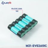  PIN M21 5 CELL HIỆU LEOxs 2.0AH M21-EVE2A10C 