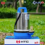  MÁY BƠM CHÌM ĐIỆN DC 12V 24V HIỆU HTC CÔNG SUẤT 150W-180W (Bơm bình ắc quy) 