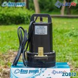  MÁY BƠM CHÌM ĐIỆN DC 12V 24V HIỆU NAVY MÃ ZQB CÔNG SUẤT 150W-180W (Bơm bình ắc quy) 