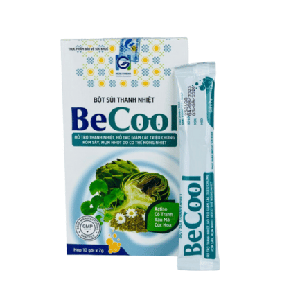 Bột Sủi Thanh Nhiệt Becool - HGSG Pharma (Hộp 10 gói x 7g)