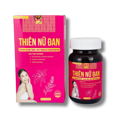 Viên uống điều hoà kinh nguyệt THIÊN NỮ ĐAN (Hộp 30 viên)