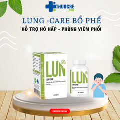 Combo Trị Ho Bổ Phế: Living Healthy Lung Care & Siro ho Anbee