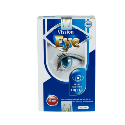 Viên Uống Tăng Thị Lực Vission Eye - HGSG Pharma (Hộp 30 viên)