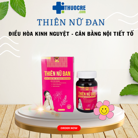 Combo Điều Hoà Kinh Nguyệt: Trinh Nữ Đan & Thiên Nữ Đan