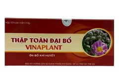 Thập toàn đại bổ Vinaplant bổ khí huyết, trị mệt mỏi (30 gói x 3g)