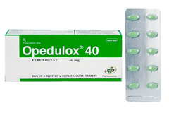 Opedulox 40 điều trị bệnh gút (Hộp 3 vỉ x 10 viên)