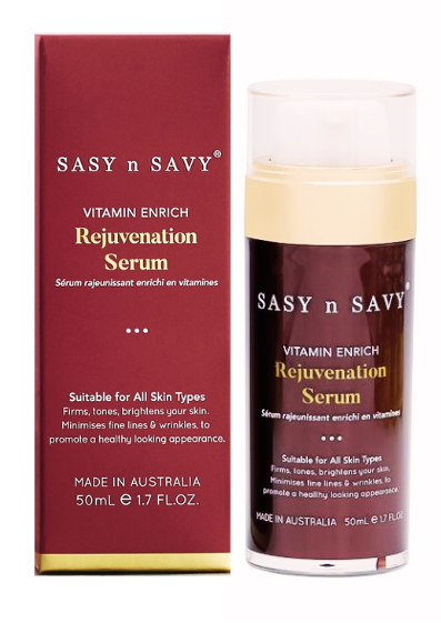 Tinh Chất Dưỡng Da Trẻ Hóa Thuần Chay Hữu Cơ Sasy n Savy Vitamin Enrich Rejuvenation Serum 50ml