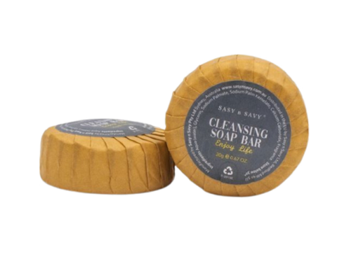 Thanh Xà Phòng Làm Sạch Hương Hoa Thuần Chay Hữu Cơ Sasy N Savy Flower Bush Cleasning Soap Bar 20g
