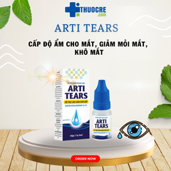 Combo Bổ Mắt Bảo Vệ Mắt: Mua 1 Bilberry Tặng 1 Arti Tears