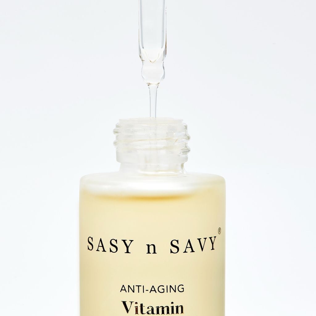 Tinh Chất Dưỡng Da Ngăn Ngừa Lão Hóa Thuần Chay Hữu Cơ Sasy n Savy Anti - Aging Vitamin Serum 50ml