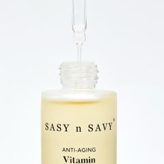Tinh Chất Dưỡng Da Ngăn Ngừa Lão Hóa Thuần Chay Hữu Cơ Sasy n Savy Anti - Aging Vitamin Serum 50ml