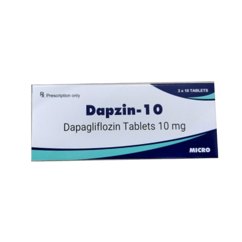 DAPZIN-10mg Giải Pháp Cho Bệnh Đái Tháo Đường (Hộp 3 vỉ x 10 viên)