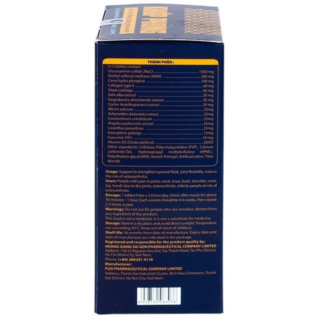 Viên Uống Tăng Cường Dịch Khớp Khớp Phong (Hộp 30 viên)