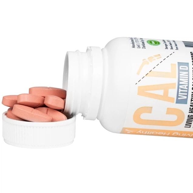 Viên uống bổ sung canxi Living Healthy Calcium (Hộp 60 viên)