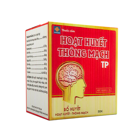 Hoạt huyết thông mạch TP bổ huyết, thông mạch (30 gói x 3g)