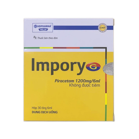 Impory G Giải Pháp Hiệu Quả Cho Tổn Thương Não (Hộp 30 ống  x 6ml)