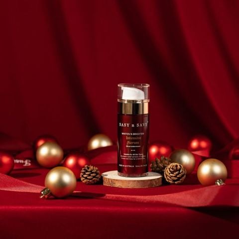 Tinh Chất Dưỡng Trắng Da Chuyên Sâu Thuần Chay Hữu Cơ Sasy n Savy Whiten n Brighten Intensive Serum