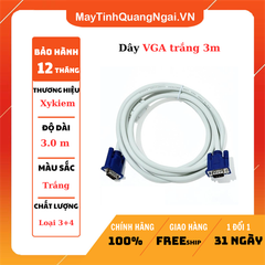 Dây VGA trắng 3m