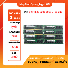 RAM DDR4 ECC 32GB BUSS 2400 2ND