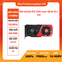 VGA Colorful RTX 2060 super NB 8G V2-L 2nd