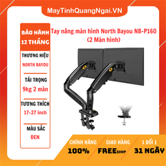 Tay nâng màn hình North Bayou NB-P160 (2 Màn hình)