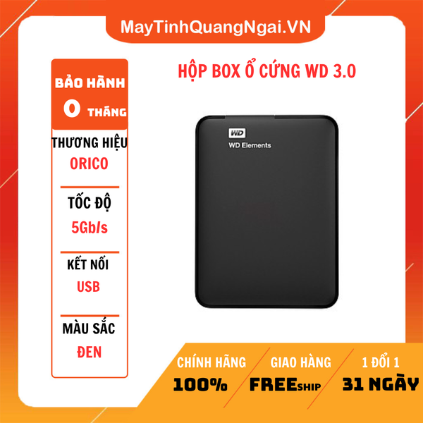 HỘP BOX Ổ CỨNG WD 3.0
