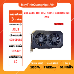 VGA ASUS TUF GAMING 1650 4GB DDR6 2ND