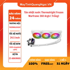 Tản nhiệt nước Thermalright Frozen Warframe 360 Argb ( Trắng)