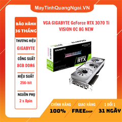 VGA GIGABYTE GeForce RTX 3070 Ti VISION OC 8G NEW