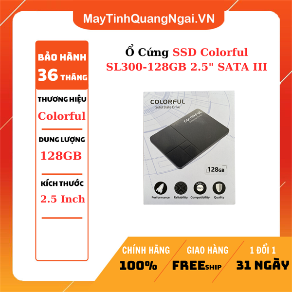 Ổ CỨNG SSD COLORFUL 128GB SL300