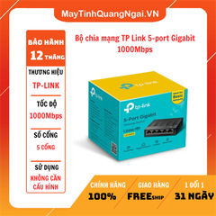 Bộ chia mạng TP Link 5-port Gigabit 1000Mbps