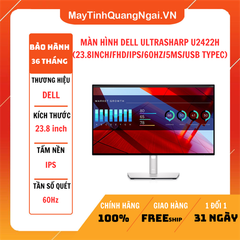 MÀN HÌNH LCD 24 inch DELL ULTRASHARP U2422H (23.8INCH/FHD/IPS/60HZ/5MS/USB TYPEC)