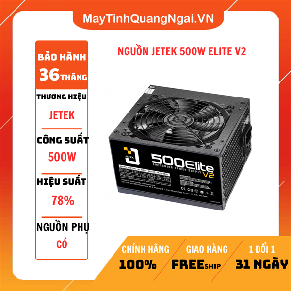 NGUỒN JETEK 500W ELITE V2